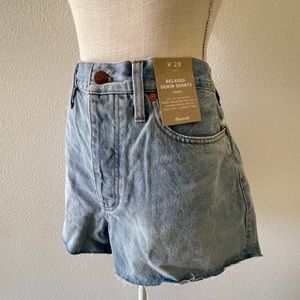 Madewell Relaxed Denim Shorts